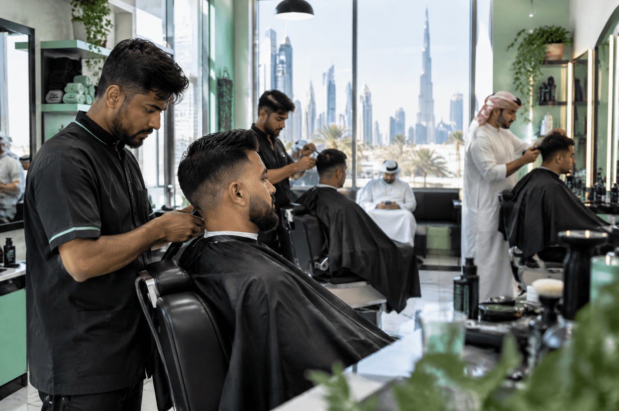 Barbershop in Dubai