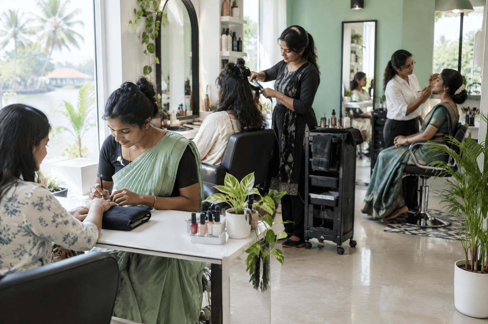 Salon in Kochi, India