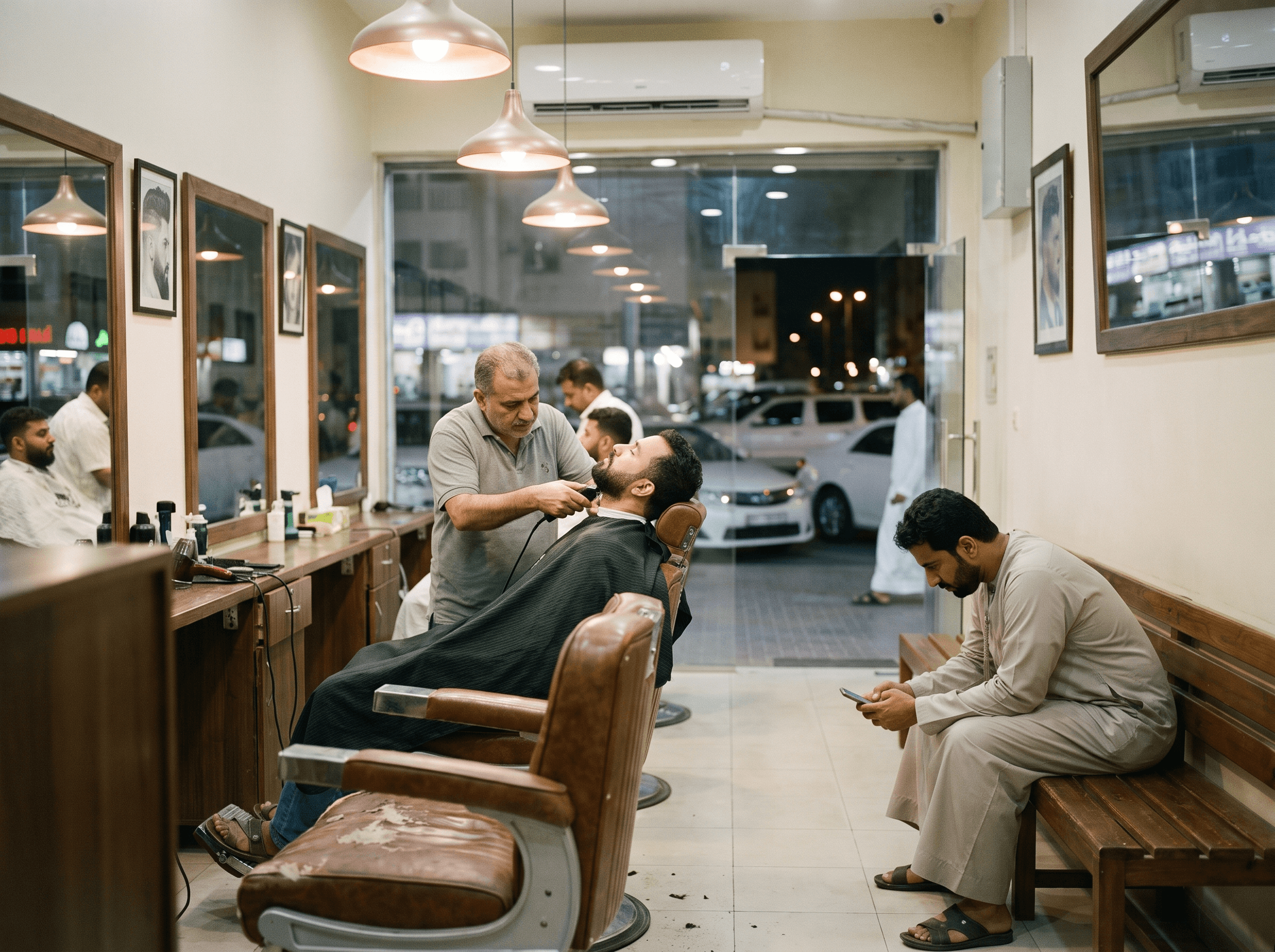 Barbershop in Dubai