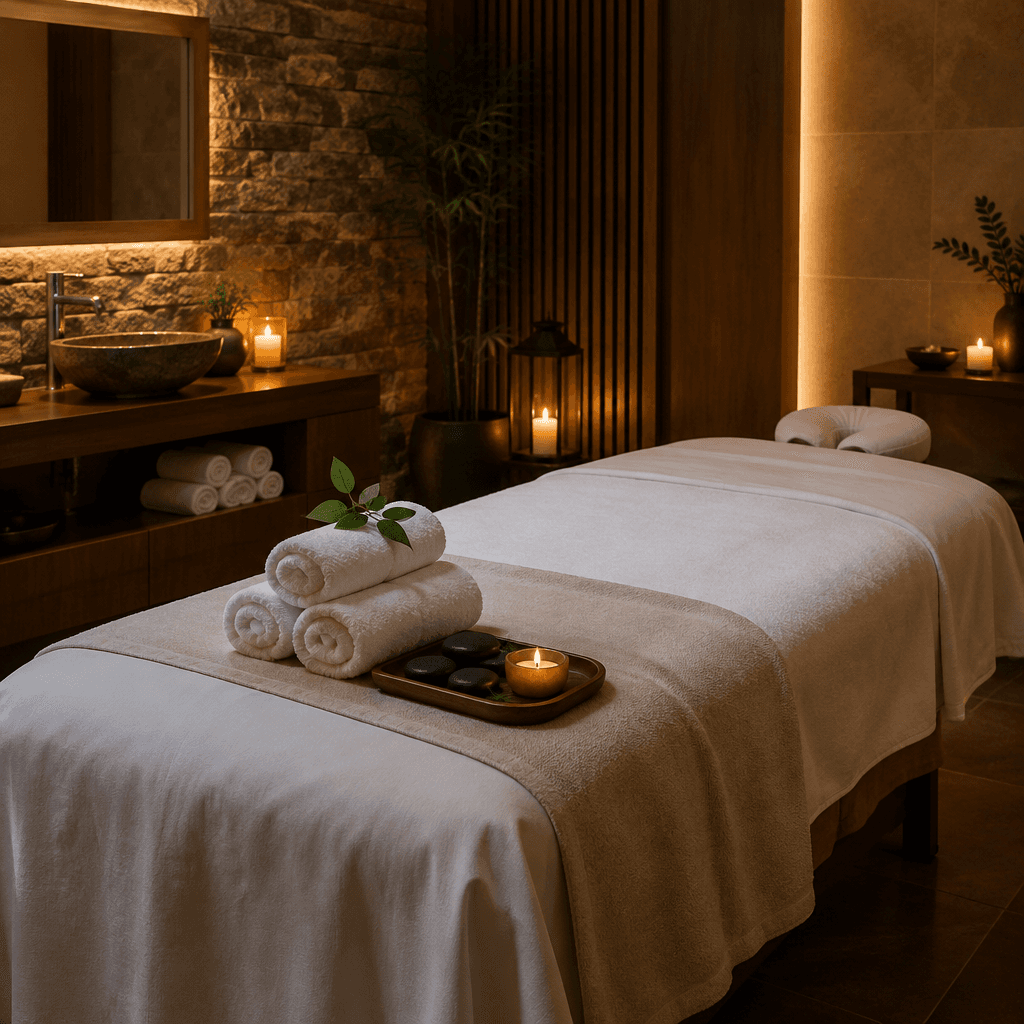 A spa room