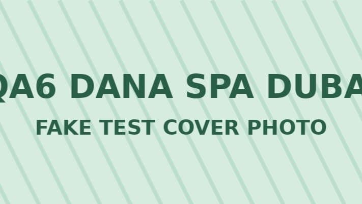 QA6 Dana Spa Dubai