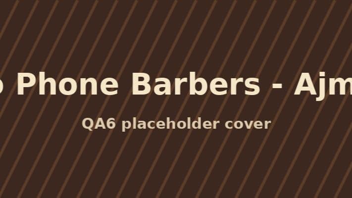 QA6 Jijo Phone Barbers Ajman